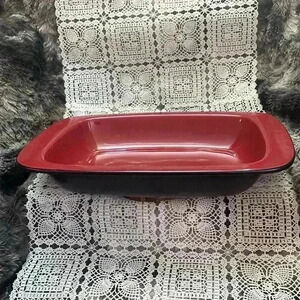 CorningWare  Hearthstone
Chili Red Rectangular Baking Dish